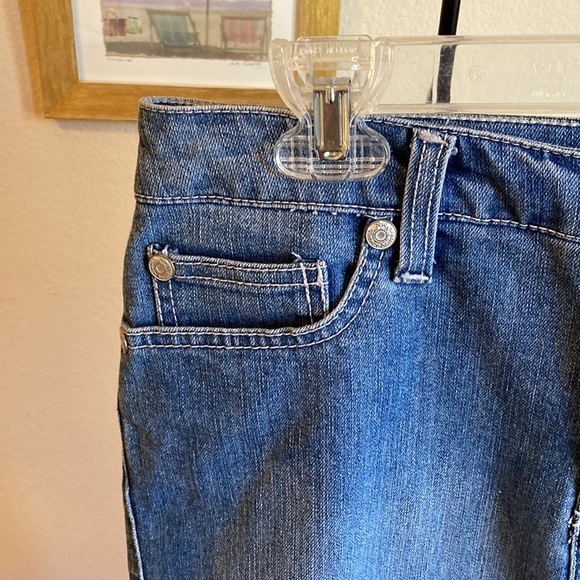 Nine West Vintage America Collection Denim Skirt Made in Indonesia Size 28/6 - Picture 3 of 8